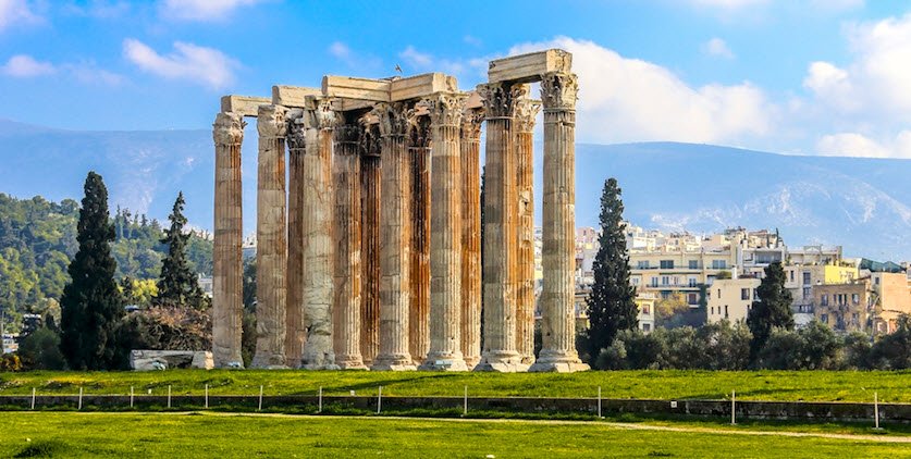 Temple of Olympian Zeus, Athens, Greece